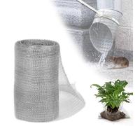 Zasvec Malla de Alambre de Acero Inoxidable 1 Rollo Malla Metalica Fina Malla Gallinero Malla Metálica Tejido Roedores Malla Conejera para Protección de Roedores y Proteger Las Plantas, 12.7 * 600cm
