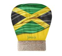 Zathe Cama para gatos, saco de dormir para gatos de interior y perros pequeños, bandera de Jamaica, ilustración 3D, nido calmante para mascotas, semiencerrado suave