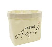 Zatix bu Cesta Regalo para Mujer de Lona, Reutilizable Bolsa de Regalo de Algodón para Mujer Madre o Amiga, Organizador Multiusos de Lona Resistente para Comida Cosméticos Hogar Viaje