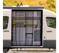 ZATOOTO Cortina de Malla magnética para Puerta corrediza Lateral, fácil de Instalar y Quitar, mosquitera magnética Universal para Mercedes Sprinter, Autocaravana, Autocaravana, 83 Pulgadas de Alto x