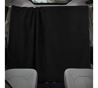 ZATOOTO Cortinas Divisorias de Coche, Parasoles Gruesos Gamuza, Cortinas Furgoneta Camper Interior, Cortina Separadora Coche, 180 * 100cm (Gran Tamaño)