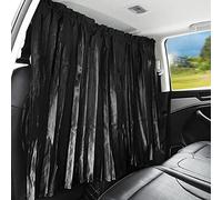 ZATOOTO Cortinas para Coche, Divisor de privacidad, parasoles magnéticos para Parabrisas Lateral, extraíbles y Sencillas