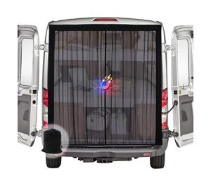 ZATOOTO Mosquitera para furgoneta Mercedes Vito y Marco Polo Volkswagen Transporter, cierre magnético central para protección contra insectos