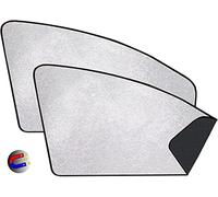 ZATOOTO Parasol Coche Infantil Lateral - para Bebé/Niños/Mascotas/Adultos, Protección contra Rayos UV y de Privacidad, Plata