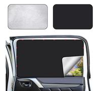 ZATOOTO Parasol Coche Infantil Lateral - Parasol Coche Lateral para Coche, Bebé/Niños/Mascotas/Adultos, Protección contra Rayos UV, Protección de Privacidad, Plata