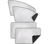 ZATOOTO Parasol Infantil Lateral - para Coche, Bebé/Niños/Mascotas/Adultos, Protección contra Rayos UV, Protección de Privacidad, Plata