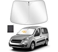 ZATOOTO Parasol para Citroen Berlingo 2018-2024, Parasol Coche Delantero Plegable, Grueso y Reflectante de Poliéster Bloquea los Rayos UV y Mantiene el Coche Más Fresco