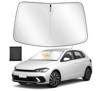 ZATOOTO Parasol para VW Polo 2018-2024, Parasol Coche Delantero Plegable