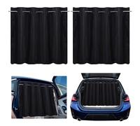 ZATOOTO Persianas para Ventana de Coche con Varillas, Doble Uso como Parasol para Ventana Lateral y Puerta Trasera, Totalmente Opacas, para bebé, Longitud Ajustable para la mayoría de Coches, sedán,