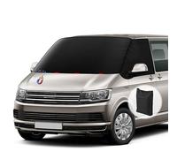 ZATOOTO Protector Parabrisas Hielo Iman para VW T5 T6 -Tela Impermeable - Protector Antiheladas Luna Coche - Parasol Coche Delantero