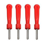 ZATTHU 4 unids Valvula de neumatico removedor de eliminacion de nucleo de reparacion de neumaticos Destornillador