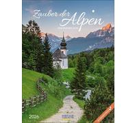 Zauber der Alpen 2026: Foto-Wochenkalender. Klimaneutrale Herstellung.