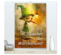 Zauber der Märchenwelt (hochwertiger Premium Wandkalender 2026 DIN A2 hoch), Kunstdruck in Hochglanz: Zauberhafte Wesen, die das Herz berühren