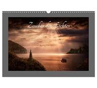 Zauber des Lichtes (Wandkalender 2026 DIN A3 quer), CALVENDO Monatskalender: Durch Licht verzauberte Fantasy - Landschaften - Composings der besonderen Art