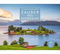 Zauber des Nordens Großer Wochenkalender 2027 - Jede Woche ein neues Bild: Die ganze Schönheit Skandinaviens in märchenhaften Naturfotos und ... einem Wandkalender im Querformat 39 x 30 cm