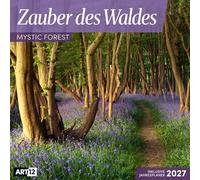 Zauber des Waldes Kalender 2027 - 30x30 - Art12: Stilsicherer Wald-Kalender im schlanken Hochformat (aufgeklappt 30x60 cm) | zum Eintragen