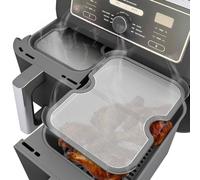 ZauberFry - Protector antisalpicaduras de grasa eficaz compatible con Ninja Foodi MAX Dual Zone AF400EU y AF451EU freidora de aire caliente, accesorios, protección para espiral de calefacción y