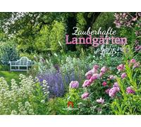 Zauberhafte Landgärten Kalender 2026 | Stimmungsvoller Garten-Kalender im Querformat (45x33 cm) | Für Hobby-Gärtner:innen und Blumen-Fans