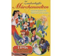 Zauberhafte Märchenwelten : Sindbad - Die drei Musketiere - Aladin - Die Schöne und das Biest - Däumelinchen - Die kleine Meerjungfrau - 2 DVD [Alemania]