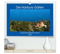 Zauberhafte Riviera - Die Hanbury Gärten (hochwertiger Premium Wandkalender 2026 DIN A2 quer), Kunstdruck in Hochglanz: Die Hanbury Gärten: der zauberhafte Park an der Riviera