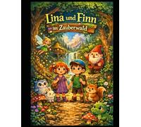 Zauberwald - Mein magisches Ausmalbuch: Für Kinder von 5-8 Jahren | Mit Feen, Einhörnern und Waldtieren