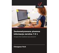 Zautomatyzowana pisemna informacja zwrotna 7-9 1: Chongwon Park's Qualitative Inquiry Series 92 1
