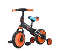 ZavoFly Bicicleta de Equilibrio de para niños de 3, 4, 5 y 6 años, Bicicleta para Caminar para niños pequeños 4 en 1 con Ruedas y Pedales de Entrenamiento, fácil Montaje (NaranjaA)
