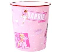 Zawadi Global Barbie Kids - Cubo de basura para niños, cesta de papel para dormitorio, estudio, escritorio
