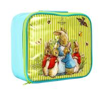 Zawadi Global Peter Rabbit - Lonchera rectangular aislada para niños y niñas, tamaño perfecto para empacar aperitivos calientes o fríos para la escuela y viajes, sin BPA