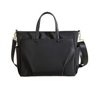 ZAWBNREOPC bandolera Bolso de mano for portátil de 15 pulgadas, bolso de hombro for ordenador, bolso de mano grande for mujer, estuche for portátil, bolso de mano elegante portatil(Noir,16inch)
