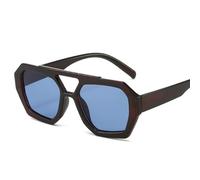 ZAWBNREOPC gafas de sol Gafas de sol retro for hombre y mujer, modernas gafas de sol rectangulares for hombre y mujer, ideales for la vuelta al cole y for estudiantes.