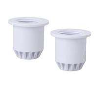 ZAWELIYO 2 Adaptadores de Manguera de Piscina para SolarPro 4553 de 1,5 Pulgadas, Adaptador de Conversión de Manguera de PVC Flexible, Pieza de Calentador de Piscina, Ligero, Fáci