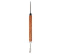 ZAWELIYO Aguja de Acero Inoxidable para café Latte Art Lines con de Madera, Cómoda para Baristas, Fácil de Limpiar, para Cafeterías, Resistencia a Altas Temperaturas, 5,9 Pulgadas de Largo