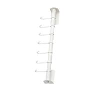 ZAWELIYO Barra para Cocina con Ganchos Deslizantes Barra para Colgar Duradera para una Organización Ordenada en la Cocina, SIN PERFORADORES, para Ahorrar Espacio, 40 X 5 X 6 Cm