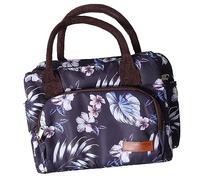 ZAWELIYO Bolsa Aislante Fiambrera Térmica Grande con Estampado Floral Diseño Elegante para Mamás en Movimiento 1 X Bolsa Aislante