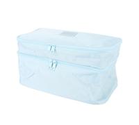 ZAWELIYO Bolsa Seca Húmeda, Tela Oxford Impermeable, Almacenamiento | Multiusos con Cremallera para Viajes, Gimnasio, Fitness, 9,8x5,9x6,3 Pulgadas