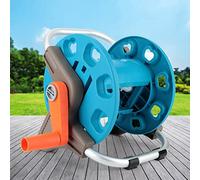 ZAWELIYO Carrete de Carro de Tubería de Agua de Aleación de Magnesio y Aluminio de Alta Resistencia G1/2 para Riego de Jardines y Limpieza del Hogar