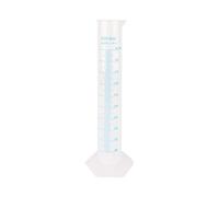 ZAWELIYO Cilindro Medidor de 500 Ml, Tubo de Líquido de Prueba de Laboratorio Graduado de Plástico, Transparente Caliente para Experimentos de Laboratorio, Clase de Ciencias, Escuela de
