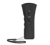 ZAWELIYO Dispositivo de Entrenamiento LED Ergonómico Perseguidor de Perros Ultrasónico para el Hogar Al Aire Libre, Entrenador de Perros Portátil para Tapón de Corteza de Perro, Antiladridos, Doble
