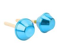 ZAWELIYO Instrumento de Martillo de, Agitador de Aluminio Colorido, Perfecto para Entrenar la Audición y la Creatividad, para Niños en Edad Preescolar, Paquete de 2 (Azul)