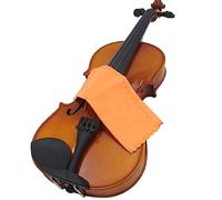 ZAWELIYO Juego de Cuerdas de Violín 4 en 1, Kit de Accesorios de Paño de Limpieza de Puente Silencioso de Goma Duradero para Músicos, Madera de Arce, 1 Juego