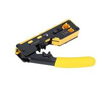 ZAWELIYO Kit de Alicates para Prensar Cables, Herramienta de Corte 6P/8P | Acero con alto contenido de carbono, diseño portátil, compatible con UTP/STP, engarzado eficiente, protección de seguridad