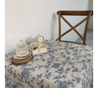 ZAWELIYO Manta de Picnic Elegante Mantel de Algodón en Relieve para Picnic Al Aire Libre, Mesa de Comedor, Patio (100 * 70cm)