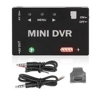 ZAWELIYO Mini FPV DVR Módulo 53 x 33 x 9mm, Carcasa de Aleación de Aluminio, Tarjeta de Memoria de 32 GB, Módulo de Grabadora de Audio RC Accesorio para Drones RC para Drones FPV, Coches