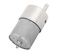 ZAWELIYO Motor de Engranajes CC Mini Motor Eléctrico de Alta Torsión para Proyectos de Robótica Hecho de Metal Duradero y Cobre 12 V 1 Paquete (500 rpm/min)