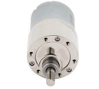 ZAWELIYO Motor de Engranajes CC Mini Motor Eléctrico de Alta Torsión para Proyectos de Robótica Hecho de Metal Duradero y Cobre 12 V 1 Paquete (100 rpm/min)