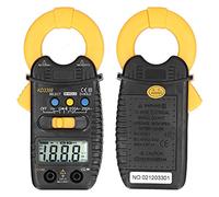 ZAWELIYO Multímetro Pinza Amperimétrica Portátil de Alta Precisión para Electricistas, Pantalla LCD 2000, 600 V CA/CC, Mide Voltaje, Corriente, Resistencia (KD3399)