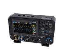 ZAWELIYO Osciloscopio Digital Multímetro Avanzado de Doble Canal de 100 MHz para Pruebas Electrónicas Batería Recargable con Pantalla IPS de 4,3"