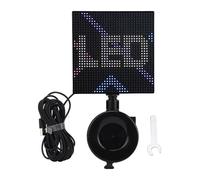ZAWELIYO Pantalla de Matriz LED Control de Pantalla LED Programable de Alta Resolución Patrón de Texto Personalizado Pantalla de Señal de Animación para Festivales Bodas