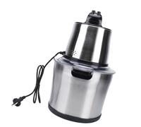 ZAWELIYO Picadora de Carne Eléctrica de Acero Inoxidable SUS304, Picadora de Alimentos de Alto Rendimiento para Uso en Cocina, Tazón de 10L de Potencia de 1800W (Enchufe europeo 220V)
